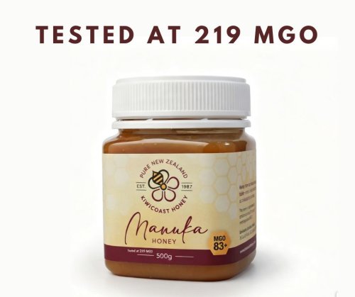 Beautiful pot of 219mgo Manuka Honey